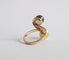 Bague 57 Bague Perles de culture et diamants anciens 58 Facettes