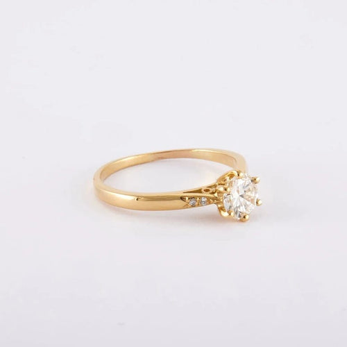 Bague 64.5 Bague Solitaire Diamant 1.00 carat 58 Facettes 220534R
