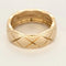 Bague 52 Chanel Bague Coco Crush en or beige 58 Facettes 58FC107