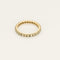 Bague 49.5 Alliance américaine en or jaune et diamants 58 Facettes VES0797X3