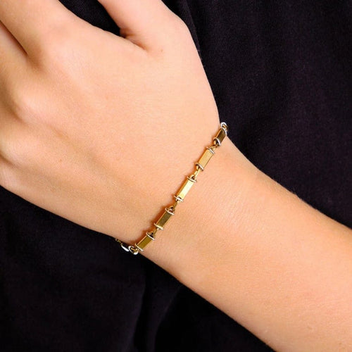 Bracelet Bracelet or jaune 58 Facettes