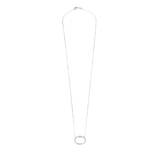 Collier Collier or blanc et diamants 58 Facettes
