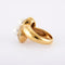 Bague 54 / Jaune / Or 750 Bague Toi et Moi perles et Diamants 58 Facettes 130160R