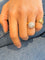 Bague 59 Bague marguerite en or jaune 18 carats et diamants 58 Facettes 112