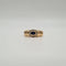 Bague 56 Bague or rose saphir et diamants 58 Facettes