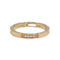 Bague 59 Alliance Maillon Panthère 4 diamants - CARTIER 58 Facettes 260035R