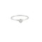 Bague 54.5 Bague en Or blanc & diamant 58 Facettes