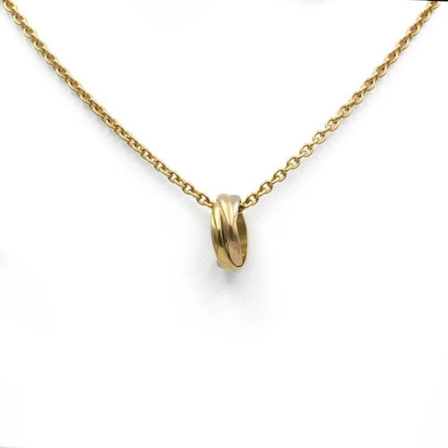 Collier Cartier Trinity - Collier pendentif en trois ors 750‰ 58 Facettes 250212R