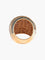 Bague 51.5 Bague pavée en or rose et diamants blancs, bruns et noirs 58 Facettes 422 50057