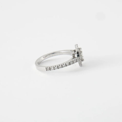 Bague 52 Bague or blanc & diamants 58 Facettes