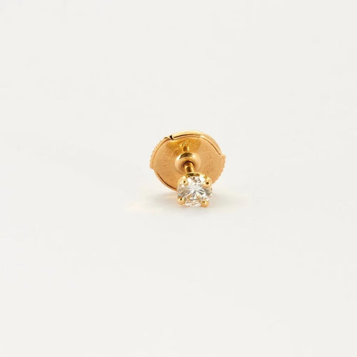 Boucles d'oreilles Boucles d'oreilles or jaune diamant 58 Facettes