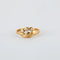 Bague 51 Bague or jaune 3 diamants 58 Facettes