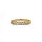 Bague 54 Demi-Alliance - Or jaune & Diamants 58 Facettes 250419R