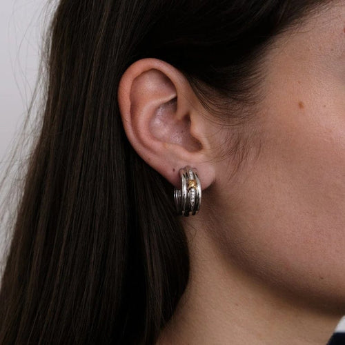 Boucles d'oreilles Boucles d'oreilles en Or blanc & diamants 58 Facettes