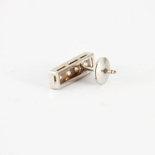 Boucles d'oreilles Boucles d'oreilles en Or blanc & diamants 58 Facettes