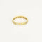Bague 58.5 Alliance américaine - Bague en or jaune 18K et diamants 58 Facettes 58FC143