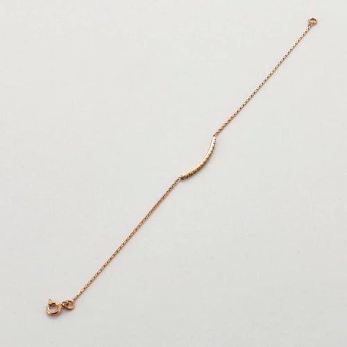 Bracelet Bracelet Or barrette de Diamants 58 Facettes