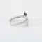 Bague 54 Bague en or blanc & diamants 58 Facettes
