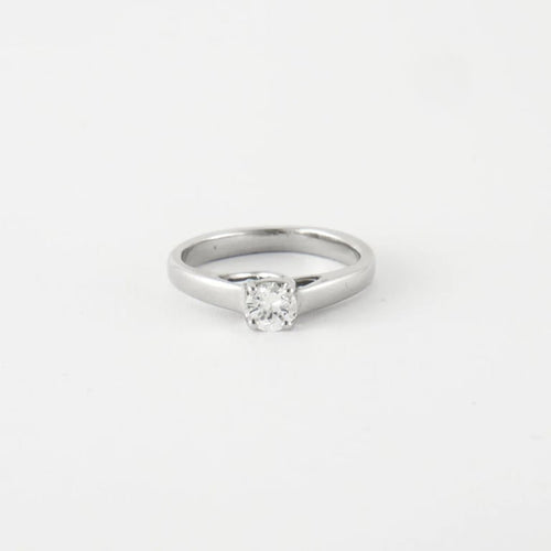 Bague 49 Bague Solitaire Diamant 0.40ct 58 Facettes