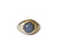 Bague 51 Chevalière Saphir et Diamants 58 Facettes