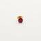 Boucles d'oreilles Boucles d'oreilles clous or jaune rubis 58 Facettes