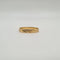 Bague 54 Alliance or jaune 18 carats 58 Facettes