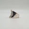 Bague 54 Bague or blanc sertie de diamants naturels 58 Facettes