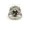 Bague 48 Bague Marguerite - Or blanc, Platine & Diamants 58 Facettes 250422R