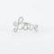 Bague 52 Bague LOVE en or blanc & diamants 58 Facettes