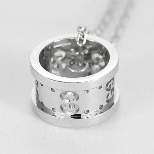 Collier Gucci Icon - Collier en or blanc 18K 58 Facettes 58FC119