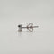 Boucles d'oreilles Boucles d’oreilles or blanc serties de diamants baguettes 58 Facettes
