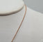 Collier Collier or rose serti de diamants 58 Facettes