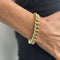 Bracelet Bracelet maille gourmette en or jaune 18 carats 58 Facettes 35302