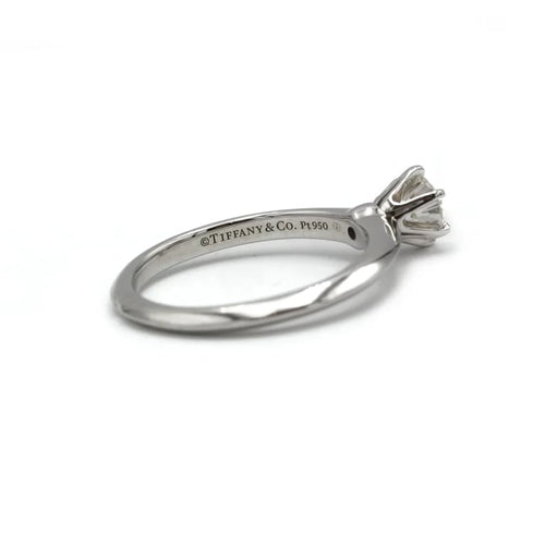 Bague 51 Solitaire  Tiffany &Co 58 Facettes 240125R