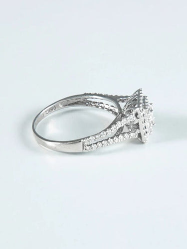 Bague 52 Bague Princesse Diamants 58 Facettes