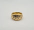 Bague 59 Bague Or jaune Diamants 58 Facettes