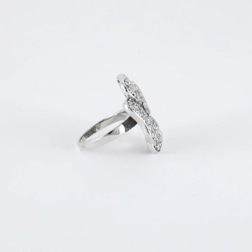 Bague 47 Bague Fleur Diamants 58 Facettes