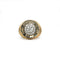 Bague 51 Bague Godronnée - Or jaune, Platine & Diamants 58 Facettes 250060SP