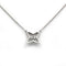 Collier Collier Pendentif - Or blanc & Diamants 58 Facettes 250132R
