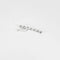 Boucles d'oreilles Pendants d'oreilles or gris et diamants 58 Facettes CAS00502