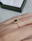 Bague 52 Bague marguerite vintage en or jaune 18 carats, saphir et diamants 58 Facettes 704