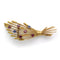 Broche Broche Gerbe de Blé - MELLERIO 58 Facettes 250075R