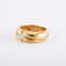 Bague 57 / Jaune / Or 750 Solitaire - Diamant de 0.42 carat 58 Facettes 140544R