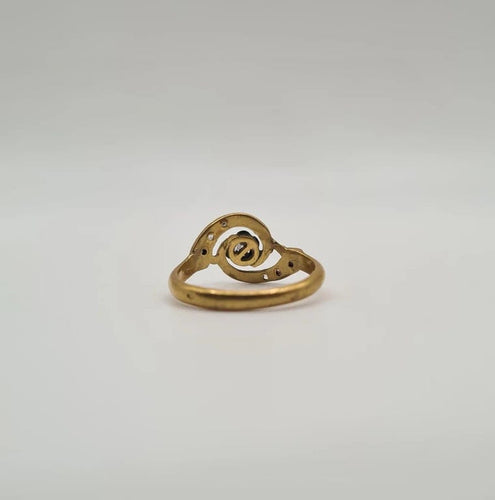 Bague 52 Bague or jaune diamant 58 Facettes