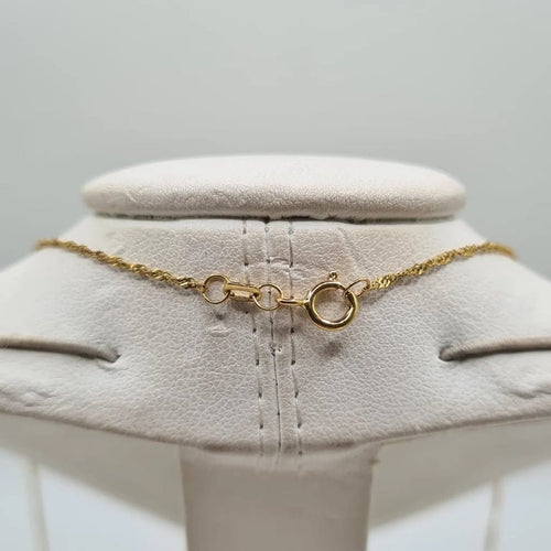 Collier Collier et pendentif croix or jaune 58 Facettes