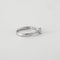 Bague 54 Bague Solitaire diamant épaulé 58 Facettes