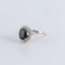 Bague 49 Bague style Marguerite Saphir Diamants 58 Facettes FM111
