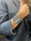Bracelet Carolina Bucci - Bracelet manchette en or gris et diamants 58 Facettes 20400000734