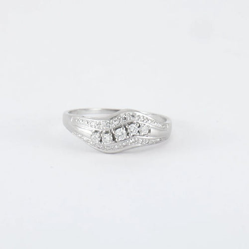 Bague 60 Bague Jonc Diamants 58 Facettes