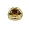 Bague 57 Bague or, diamants, grenat 58 Facettes 240044SP